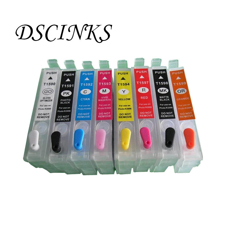 Многоразовый картридж для чернил DG-supercolor с постоянным чипом стандарта Epson R2000 |