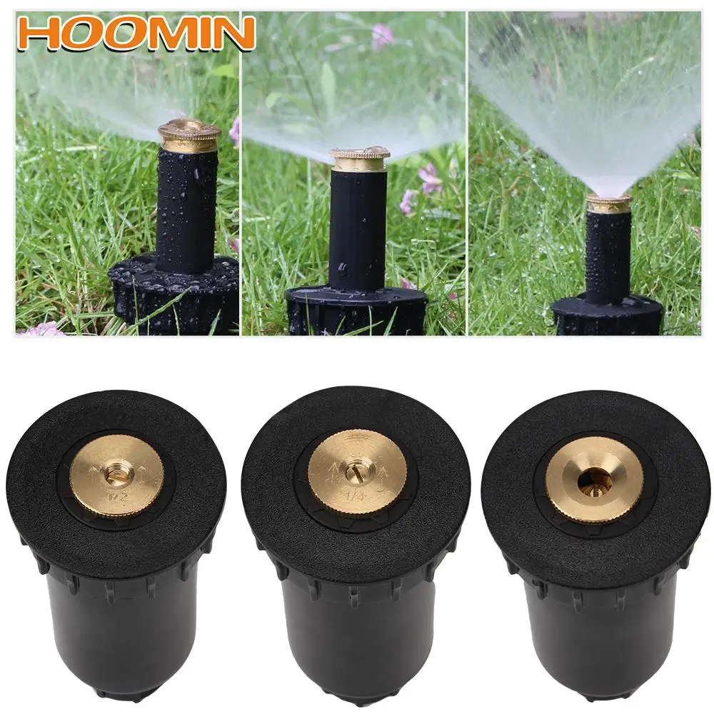 

90/180/360 Degree Automatic Garden Spray Nozzle Irrigation Watering Tool Pop up Sprinklers Lawn Watering Sprinkler Head