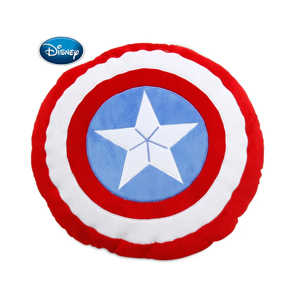 Disney 40x40 см креативный Капитан Америка щит декоративная Подушка носимая | Игрушки
