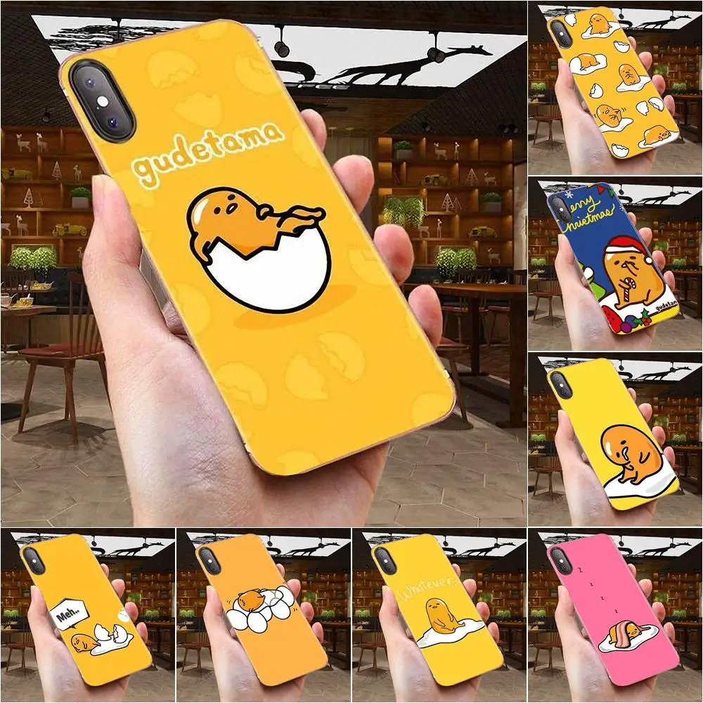 Защитный чехол для телефона Xiao mi 3 4 4C 4i 5 5S 5X6 6X8 SE Pro Lite A1 Max x 2 Note Cute Gudetama Lazy Egg |