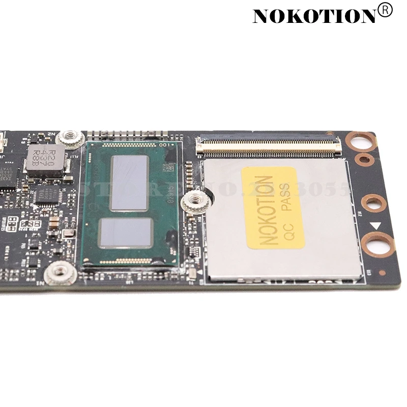 NOKOTION материнская плата для ноутбука Lenovo Yoga 3 Pro 1370 с процессором SR216 M 5Y70 4 Гб RAM AIUU2 NM