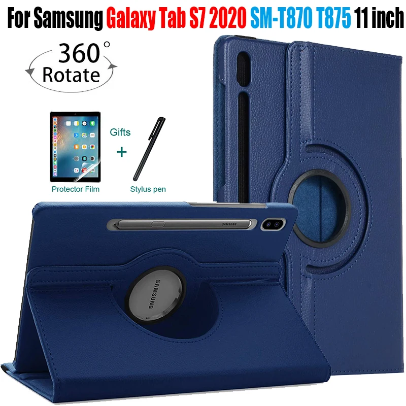 Чехол для планшета samsung galaxy tab S7 2020 подставка планшетов 11 &quotSM T870 SM T875 T876 360