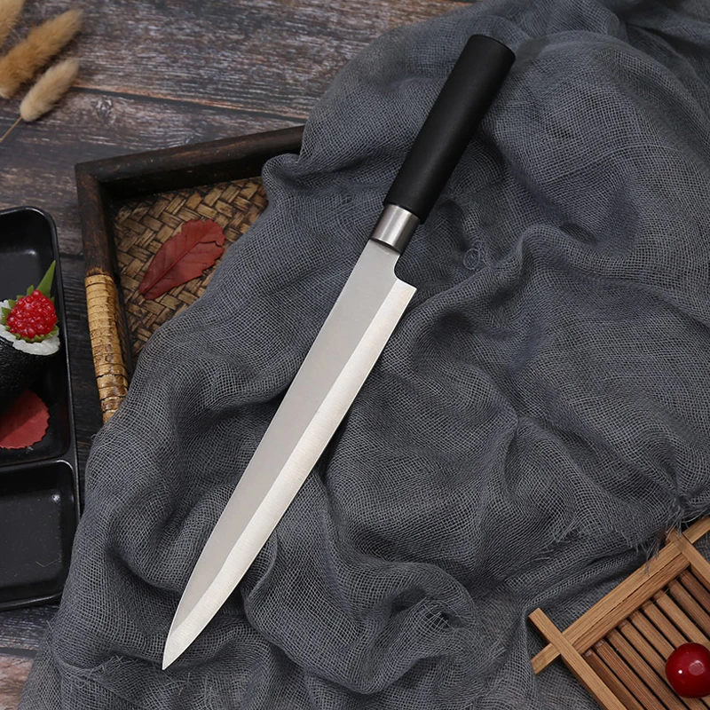 

Sharp Japanese Knife For Sashimi Sushi Professional Kitchen Knives Stainless Steel Chef Utility Knife Fish Shredding Cleaver