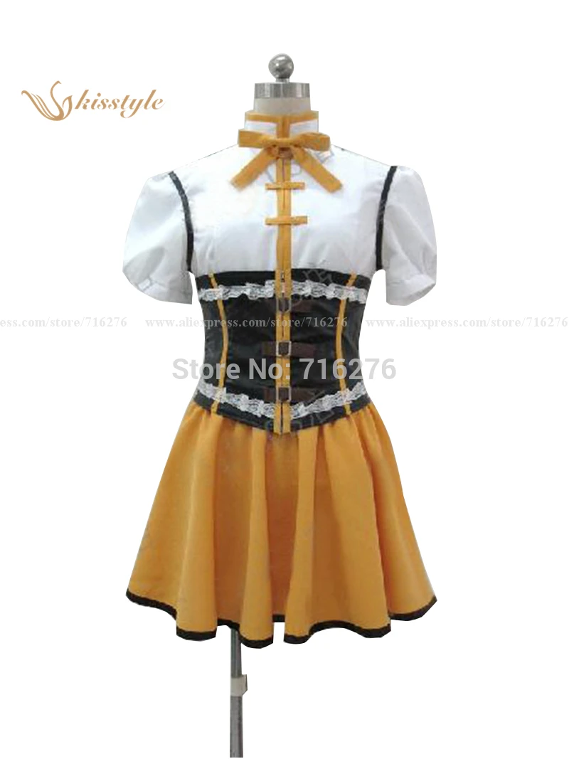 Новый костюм Mami Tomoe аниме Puella Magi Мадока Magica косплей на заказ |