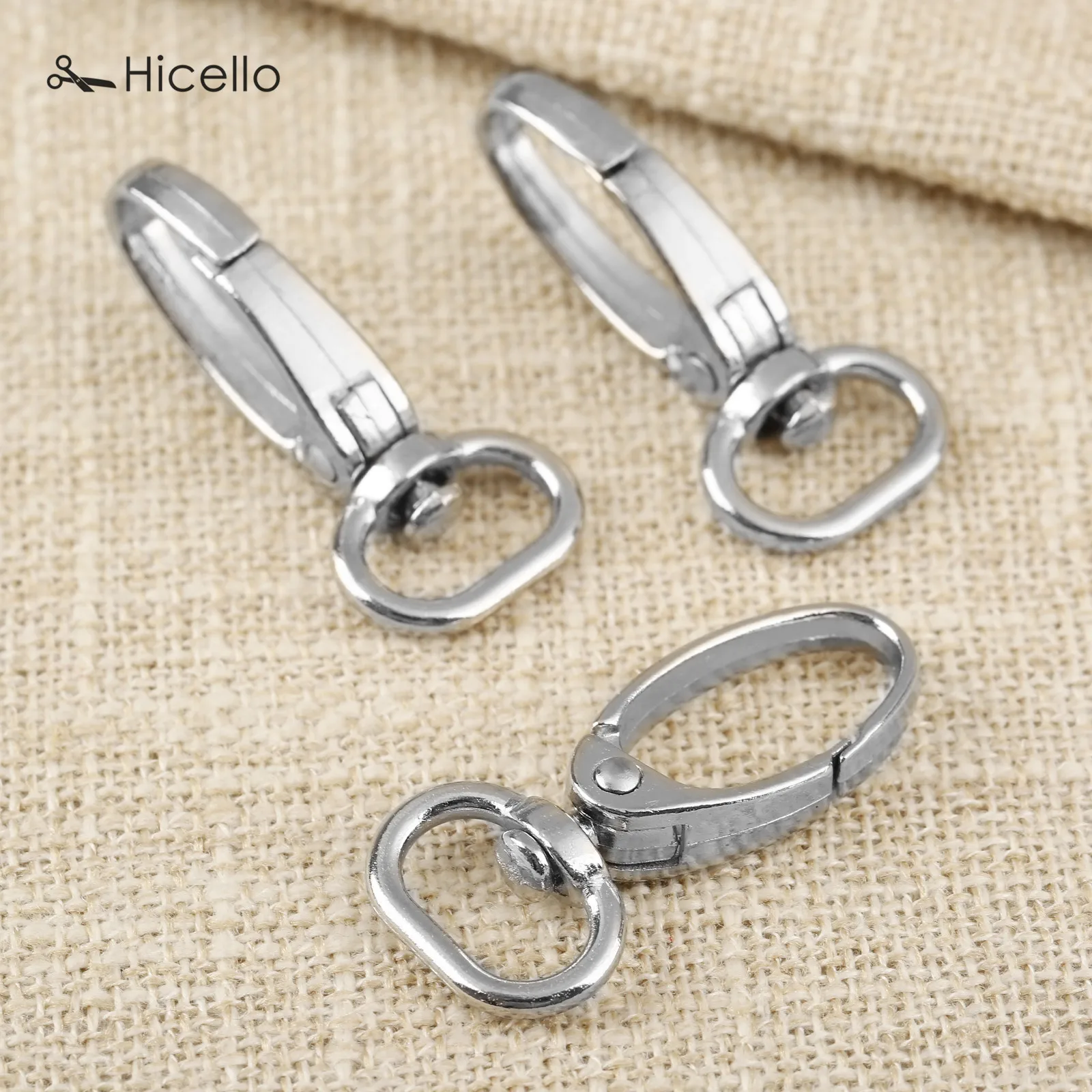 20 шт./лот металлические застежки-карабины для багажа сумок застежка-лобстер