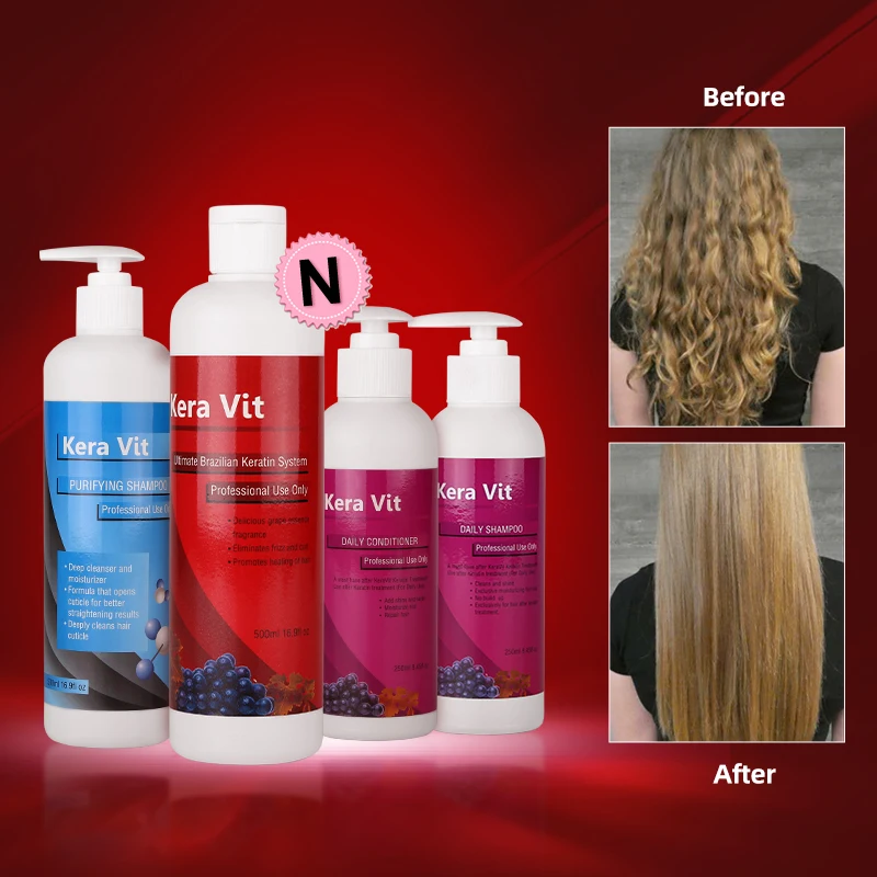 

Hair Roots Treatment 5% Formalin 500ml Brazilian Keratin Hair Straightening Cream Hair Treatment Repair Damage Products