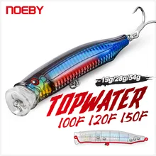 Noeby Feed Popper Fishing Lure Topwater 100mm20g 120mm29g 150mm55g Wobbler Artificial Hard Bait for Sea Tuna GT Fishing Lure