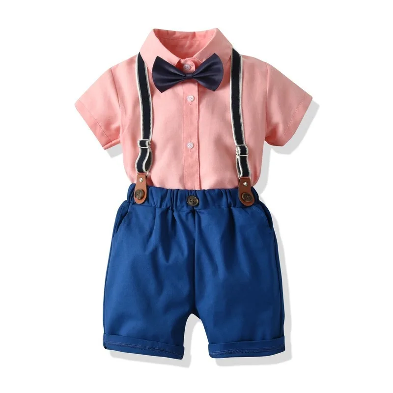 

New Fashion Baby Boy Clothing Set Kids Clothes Newborn Toddler Clothes Gentleman Boys Clothing Set Birthday Party Outfits Bebes