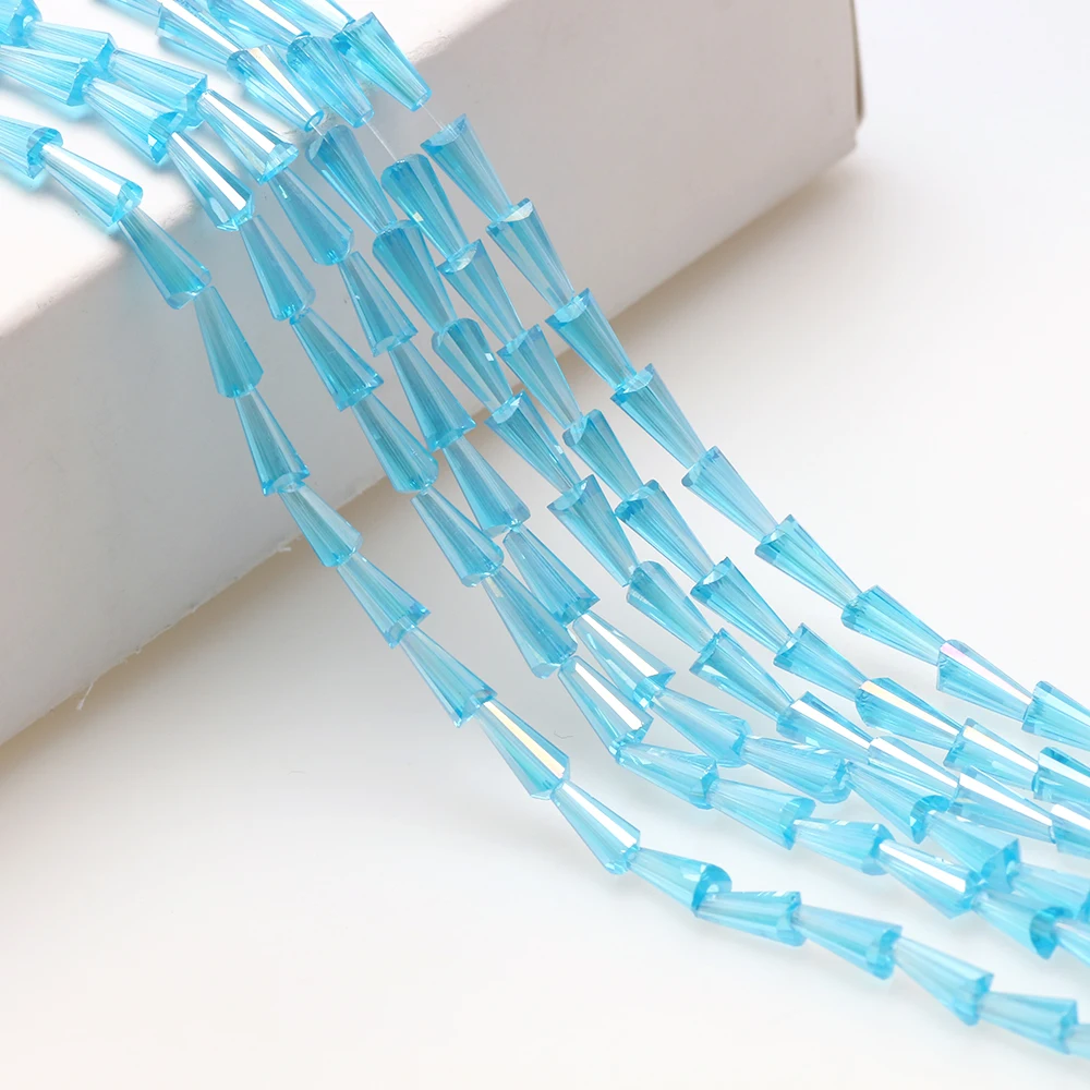 Стеклянные бусины ZHUBI 70 шт./лот 4*8 мм оптовая продажа | Украшения и аксессуары