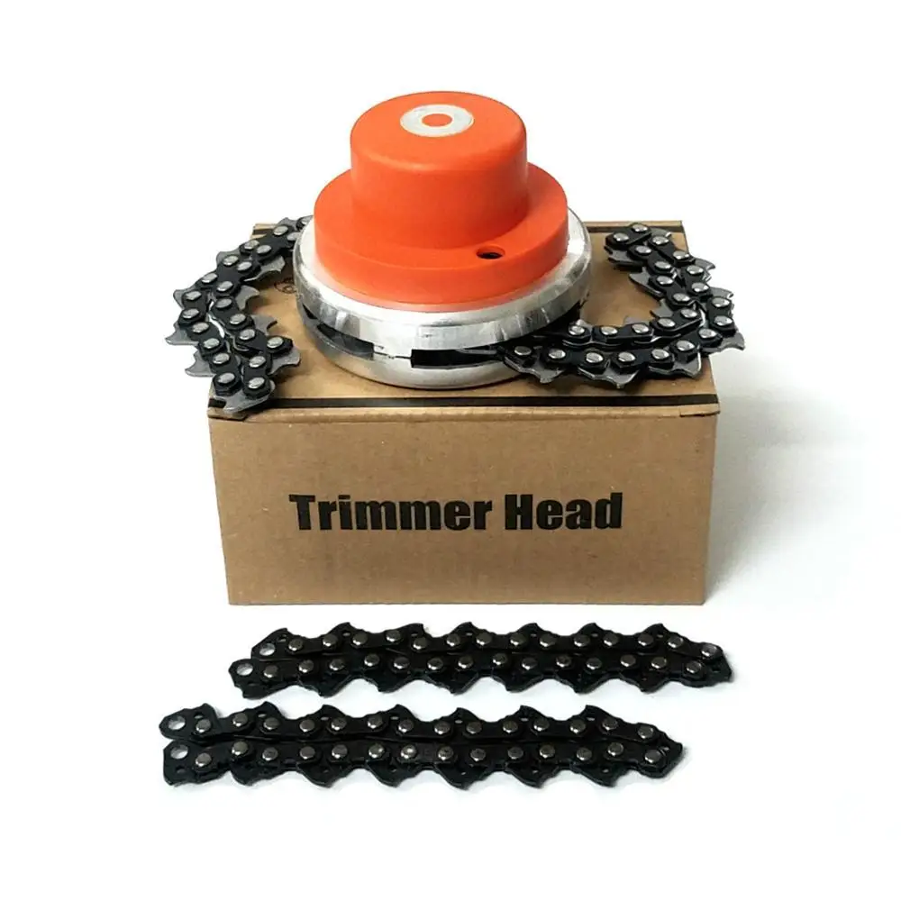 

Universal Trimmer Head Chain Brush Cutter for Garden Grass Brush Cutter Tools with Thickening Chain for Lawn Mower