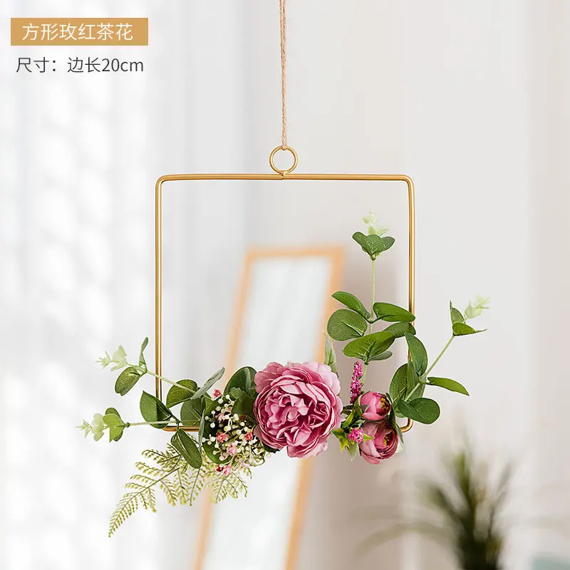 Аксессуары для украшения дома скандинавская настенная подвеска железная