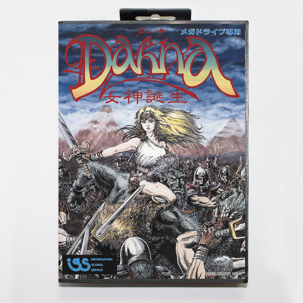 

Игровая карта Dahna 16 бит MD для Sega Mega Drive/ Genesis с розничной коробкой