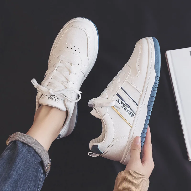 

Женские кроссовки со шнуровкой, белые дышащие кроссовки на плоской подошве, повседневная спортивная обувь, осень 2021