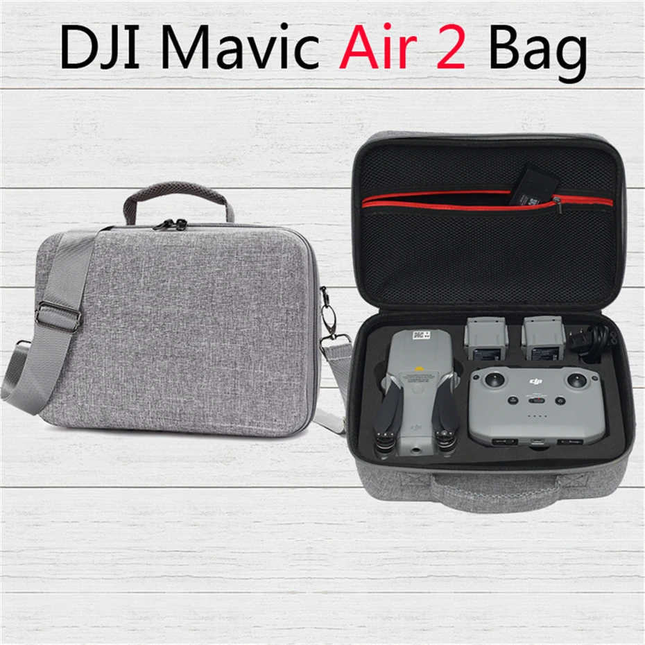 Для DJI Mavic Air 2 сумки для Дронов EVA жесткий рюкзак переноски air2 чехол Сумка