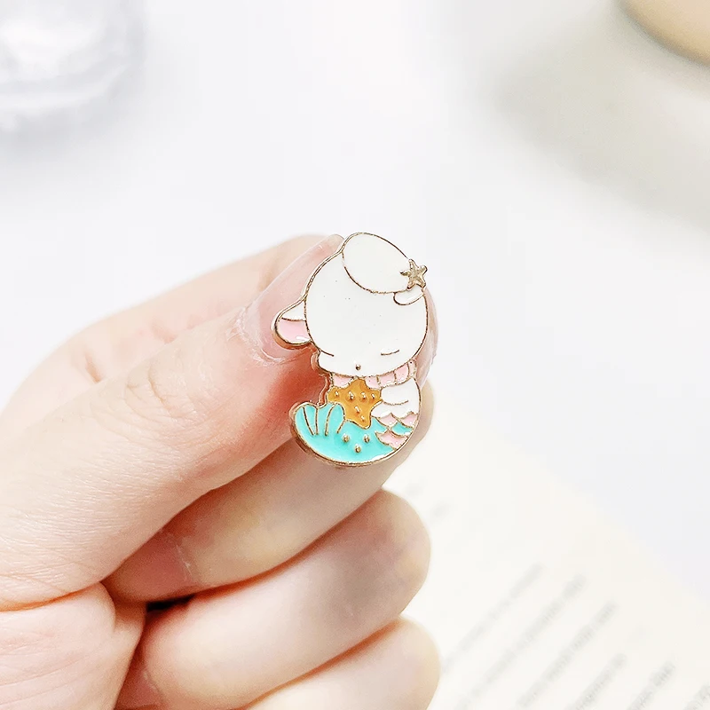 Детская джинсовая рубашка с эмалированными булавками | Украшения и аксессуары