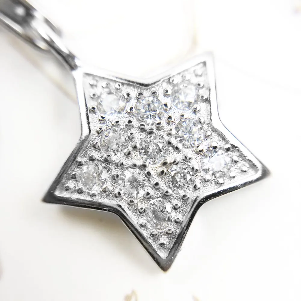 Подвеска звезда для мужчин и женщин подвеска из серебра 2020 пробы браслета весна