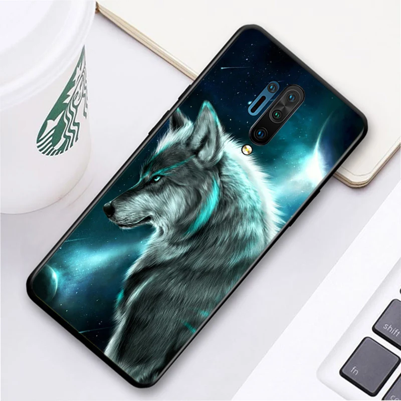 Moon волком вой для OnePlus Nord N10 N100 8T 7T 6T 5T 8 7 6 Pro Plus 5G чехол телефона в виде ракушки Coque |