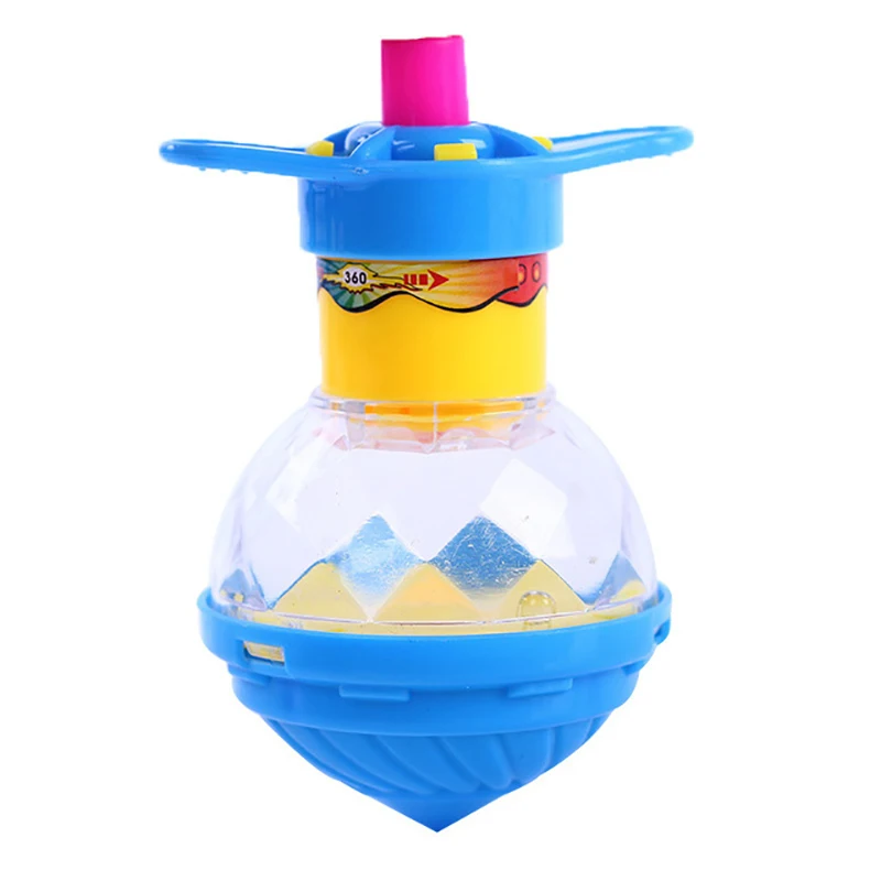

LED Spinning Top Flashing Light Cute Launcher Glow At Night Rotating Kid GIft Toy Luminous Speed Top Wholesale