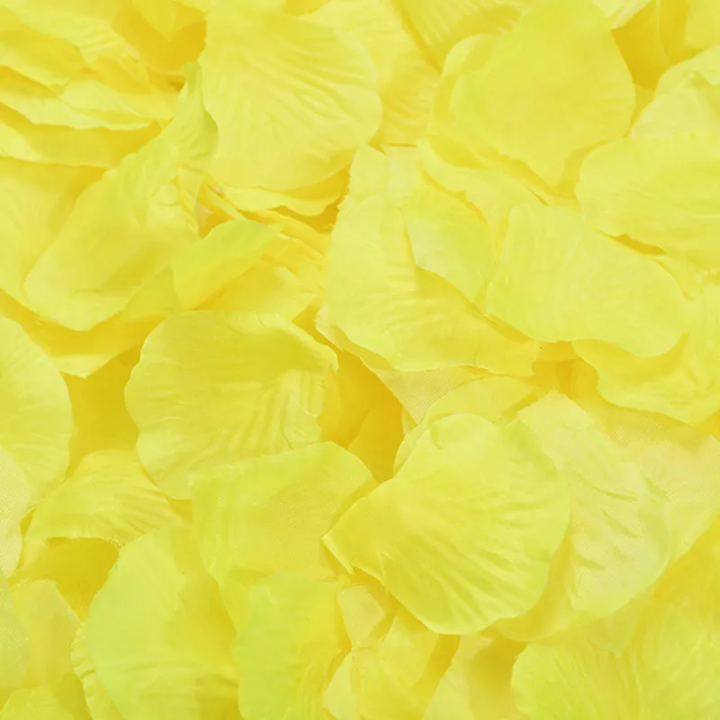 100 шт. искусственных лепестков роз Свадебный декор искусственный цветок | Дом и