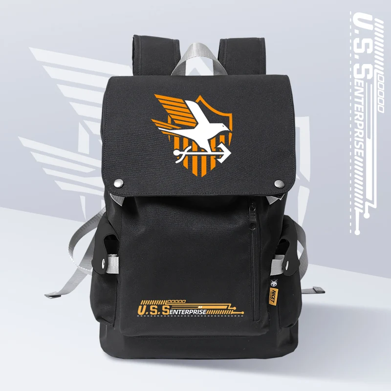 Школьный рюкзак для игр Azur Lane Prinz Eugen повседневный сумка через плечо Harajuku модный