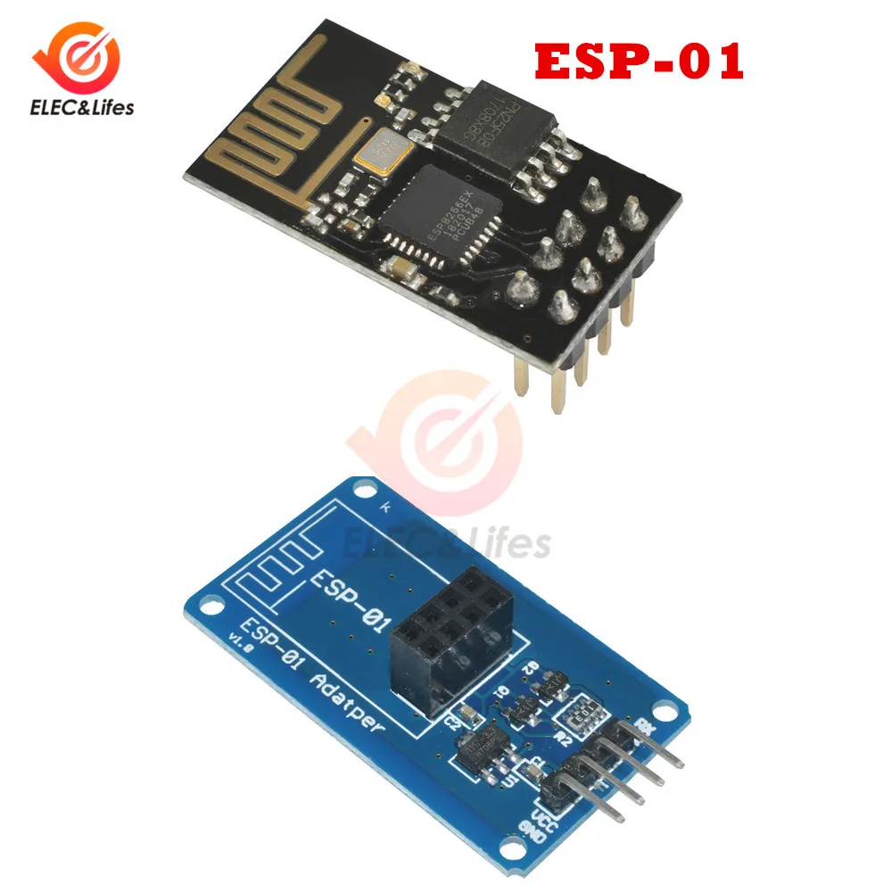 

Wi-Fi ESP8266 Φ плата модуля датчика температуры и влажности плата адаптера Wi-Fi беспроводной модуль + модуль адаптера