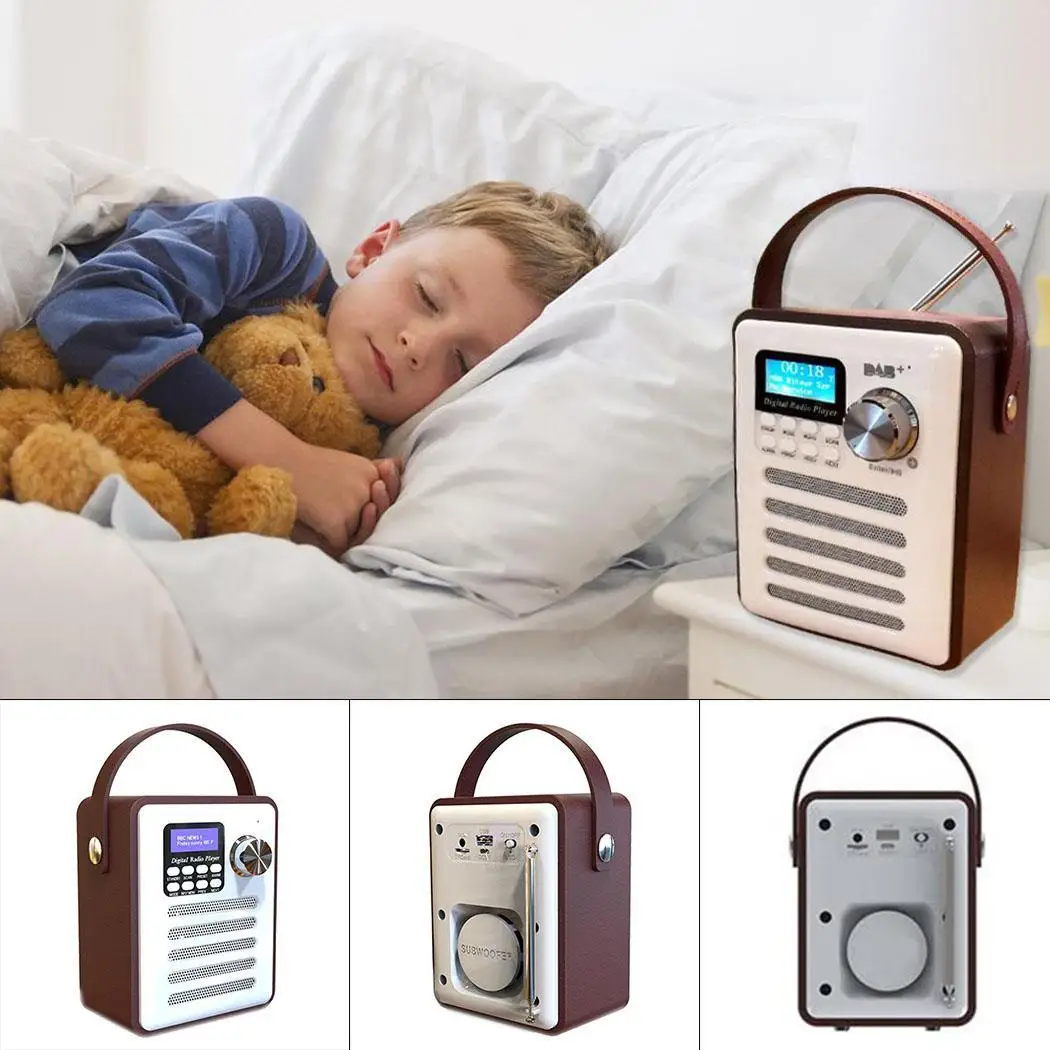 Цифровое радио FM частота DAB Бытовая Bluetooth цифровое RMS 5 0 Вт (THD + N = 10% f0 1 кГц) 49 кг> 70