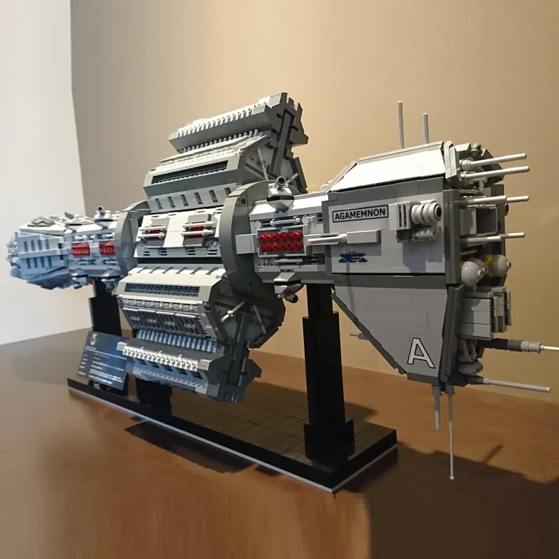 Yeshin MOC 12902 EAS набор Agamemnon эскорт круизер строительные блоки кирпичи Сборка игрушки