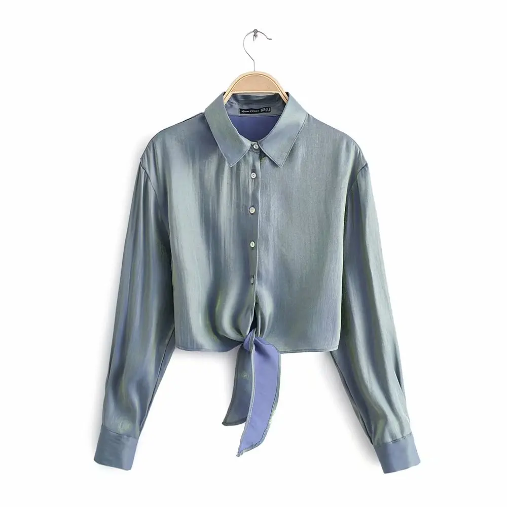 2019 autumn outfit burnish feels the gradient color tie with a brief com.lowagie.text.paragraph blouse A77-26499 |