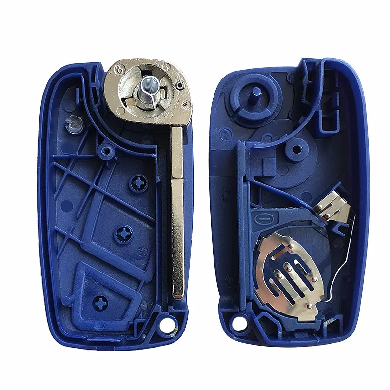 Чехол для пульта дистанционного управления с 3 кнопками Fiat 500 Panda Idea Punto Stilo Ducato Uncut