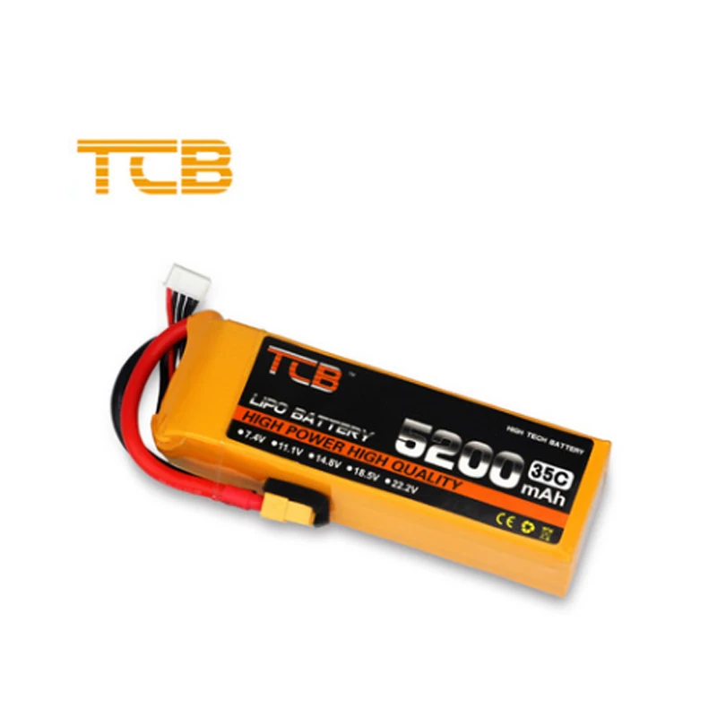 Rc самолет Lipo Батарея 7 4 v 11 1 14 8 22 2 3500 мА/ч 5200 мАч 35c для дистанционно управляемого