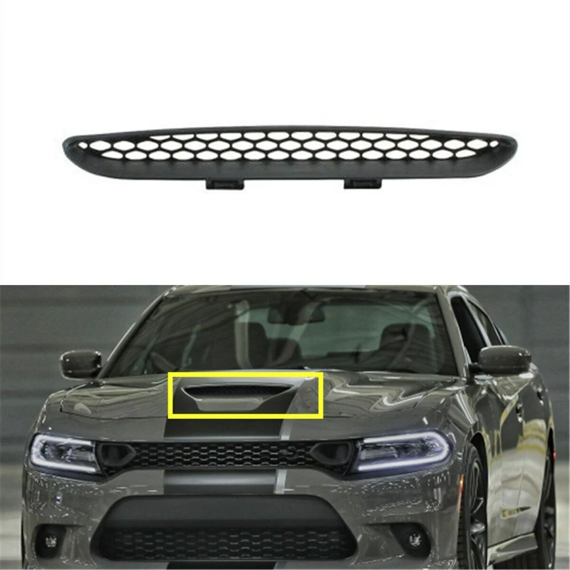

Впускная Решетка переднего двигателя автомобиля, крышка радиатора для DODGE Charger SRT Hellcat 2016-2019 68202462AD
