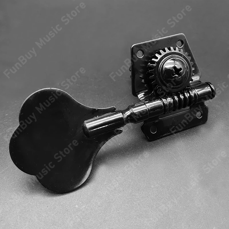 4r4l2r2l geöffnet elektrische bass gitarre tuning pegs mechaniken mechaniken für bass schwarz bass gitarre zubehör free global shippi
