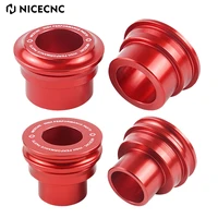 nicecnc motorcycle front rear wheel hub spacers for beta xtrainer 300 2015 2022 2021 2020 2019 2018 2017 dirt bike aluminum red