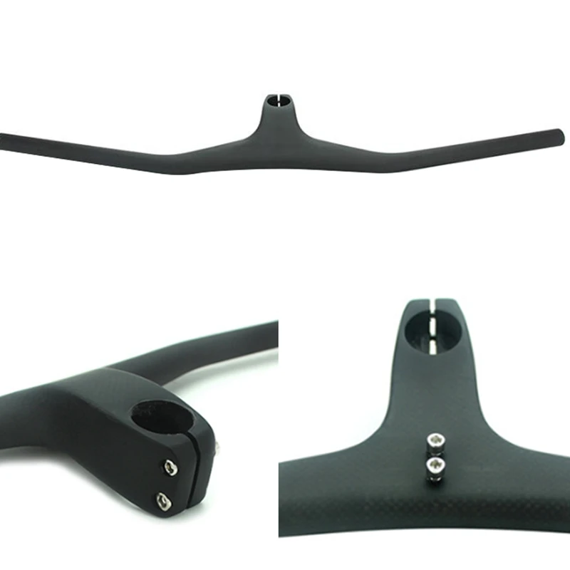 

Стержень руля велосипеда из углеродного волокна, 17 градусов, интегрированный, прочный, легкий, Аксессуары для велосипеда