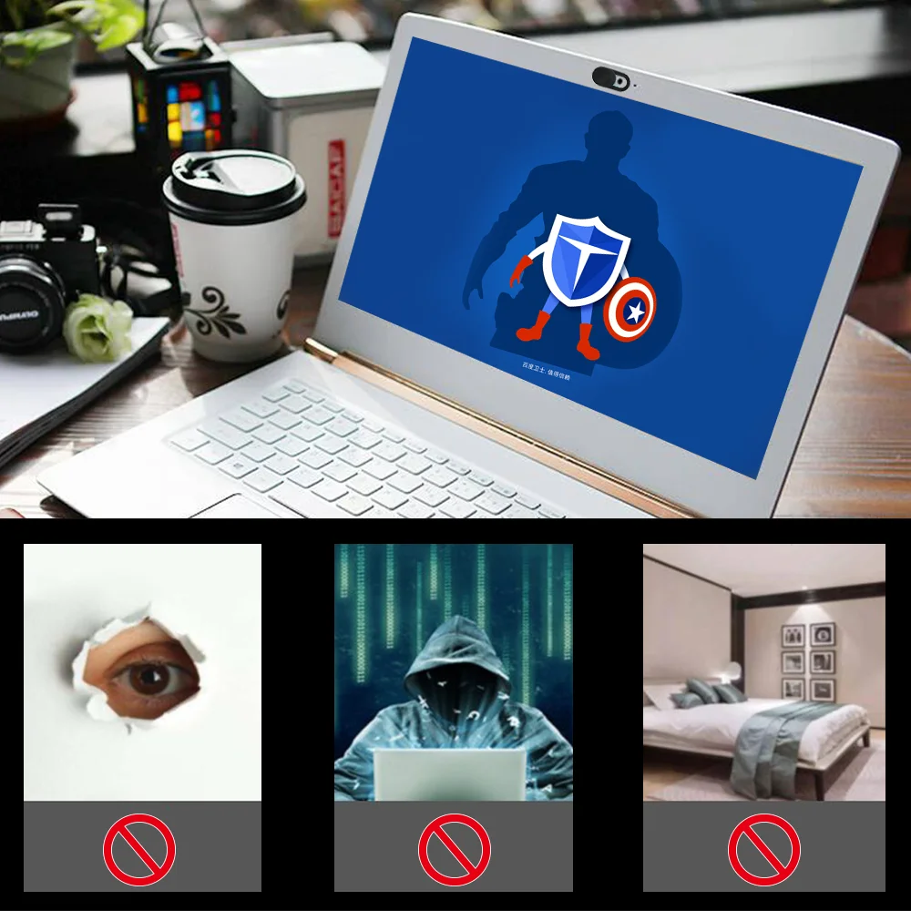 webcam cover phone antispy camera cover for mobile phone tablet pc universal camera for iphone ipad lenses privacy sticker free global shipping