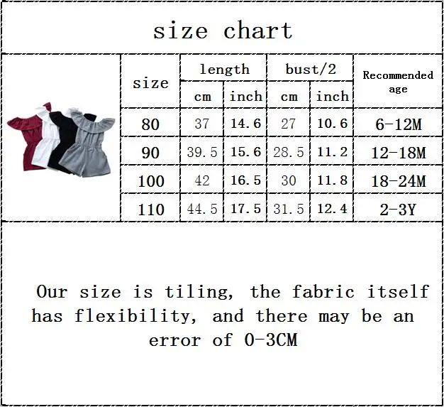 

kids baby girls fly sleeve ruched solid outfits rompers toddler jumpsuits cotton casual sunsuits girl clothing 6M-3Y