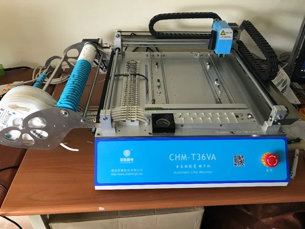 В наличии в США! SMD SMT Pick and Place machine CHMT36VA (система видения) с замкнутым циклом