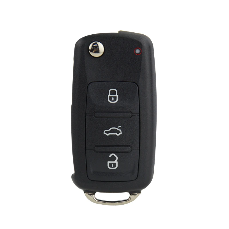 OkeyTech 433 МГц 1KO959753N/1JO959753DJ ID48 чип 3 кнопки флип складной дистанционный ключ брелок от