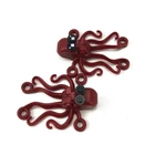 Классические блоки MOC, животные, Милая модель осьминога, конструктор, игрушки для детей, классический обучающий подарок, игрушка сделай сам, аксессуар