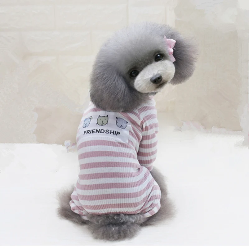 pink 2 Одежда для домашних животных, одежда для маленьких собак, костюм для собак, пижамы, пальто для щенков, одежда для домашних животных, толстовки для чихуахуа - Цвет: pink 2