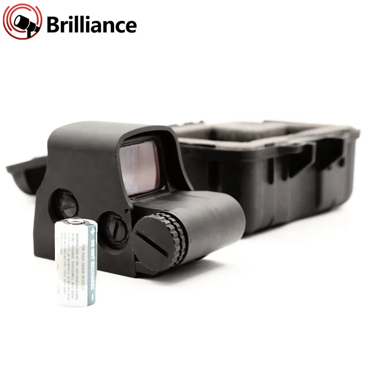 

High Quality Light Weight Small Size With Green Reticle and Sight Cover Laser Holographic Weapon Sight Scope