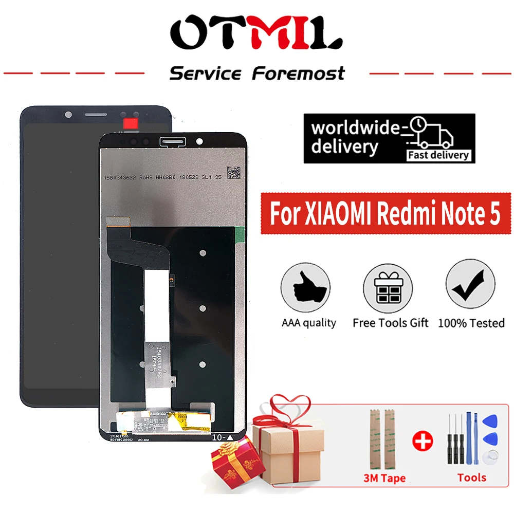 5 99 &quotоригинальный для Xiaomi MI Redmi Note Pro Prime ЖК дисплей сенсорный экран с рамкой Note5