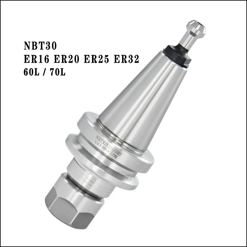 

1set NBT30 er32 er25 er20 er16 60L 70L collet chuck tool holder ER tool holder CNC milling machine, machine tool spindle milling