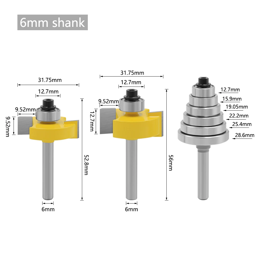 

Фрезы LA VIE для деревообработки 3 шт.