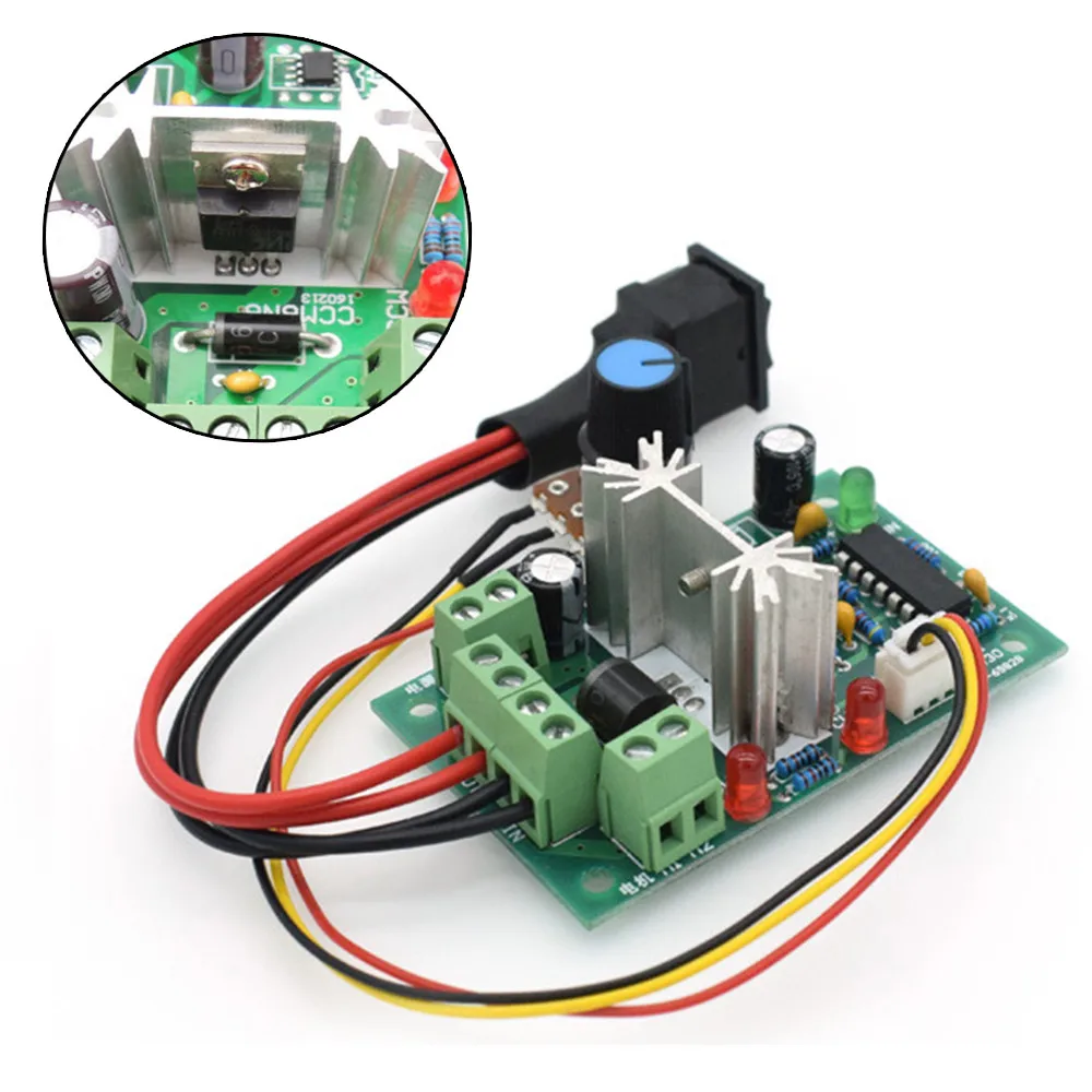 

Accessory Motor Speed Controller 6V 12V 24V Replacement PWM Reversible