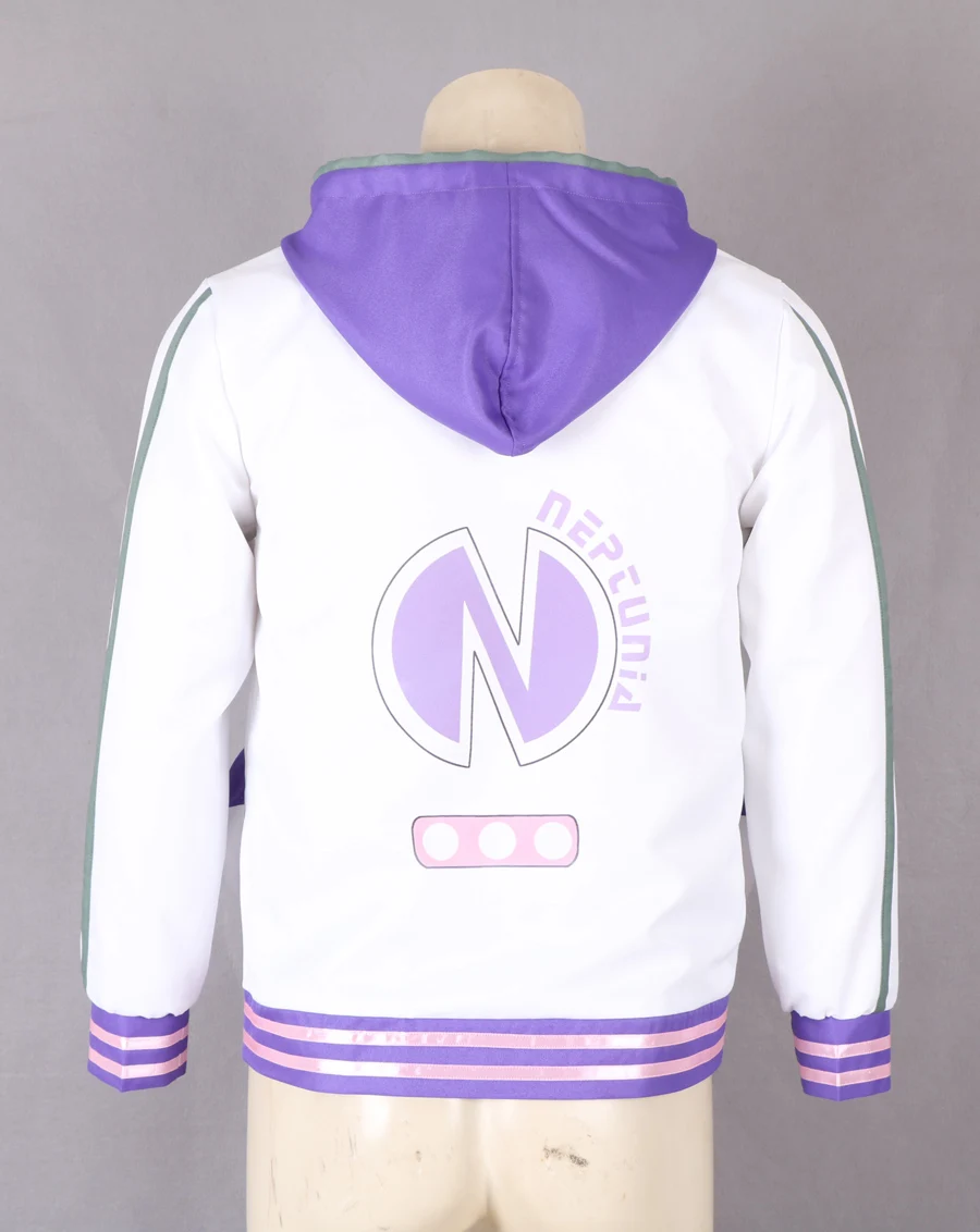 

Anime Cos Hyperdimension Neptunia Neptune Cosplay Costume Hoodie Jacket Coat