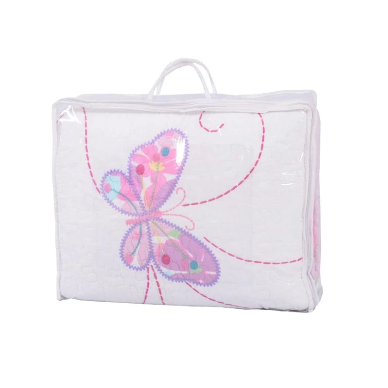 Комплект постельного белья из 3 предметов роскошное покрывало с вышивкой в виде