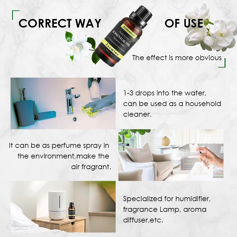 30 мл чистые эфирные масла массажный увлажнитель чайное дерево Корица ромашка