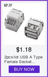 5 шт./лот USB 3,0 Женский Тип-9-контактный разъем Вертикальная линия женский