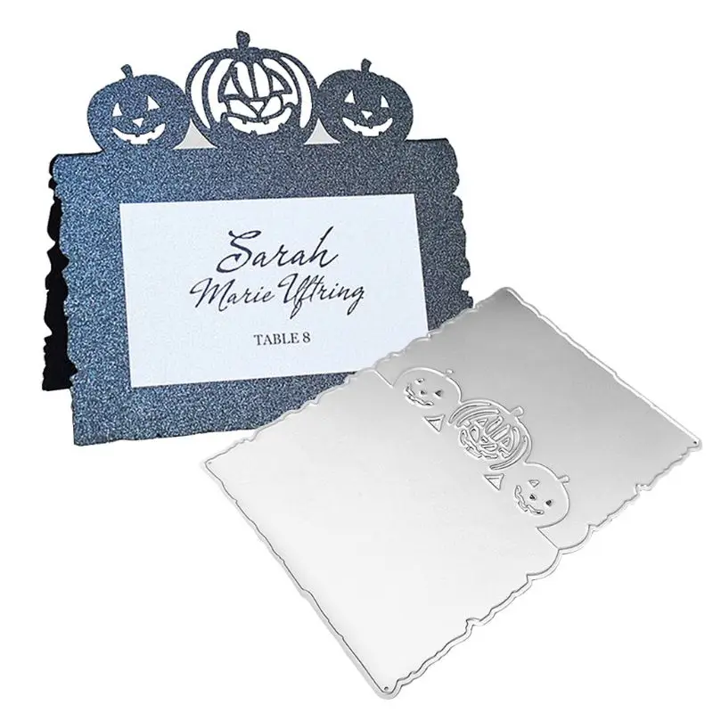 

Halloween Pumpkin Metal Cutting Dies Stencil DIY Scrapbooking Album Stamp Paper Card Embossing Craft Decor